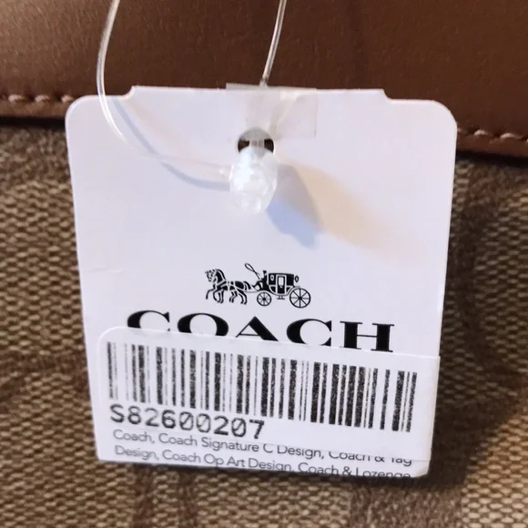 Coach F26139 Mini Brooke CarryAll Signature Coated Canvas Leather Purse - NWT - Picture 15 of 16